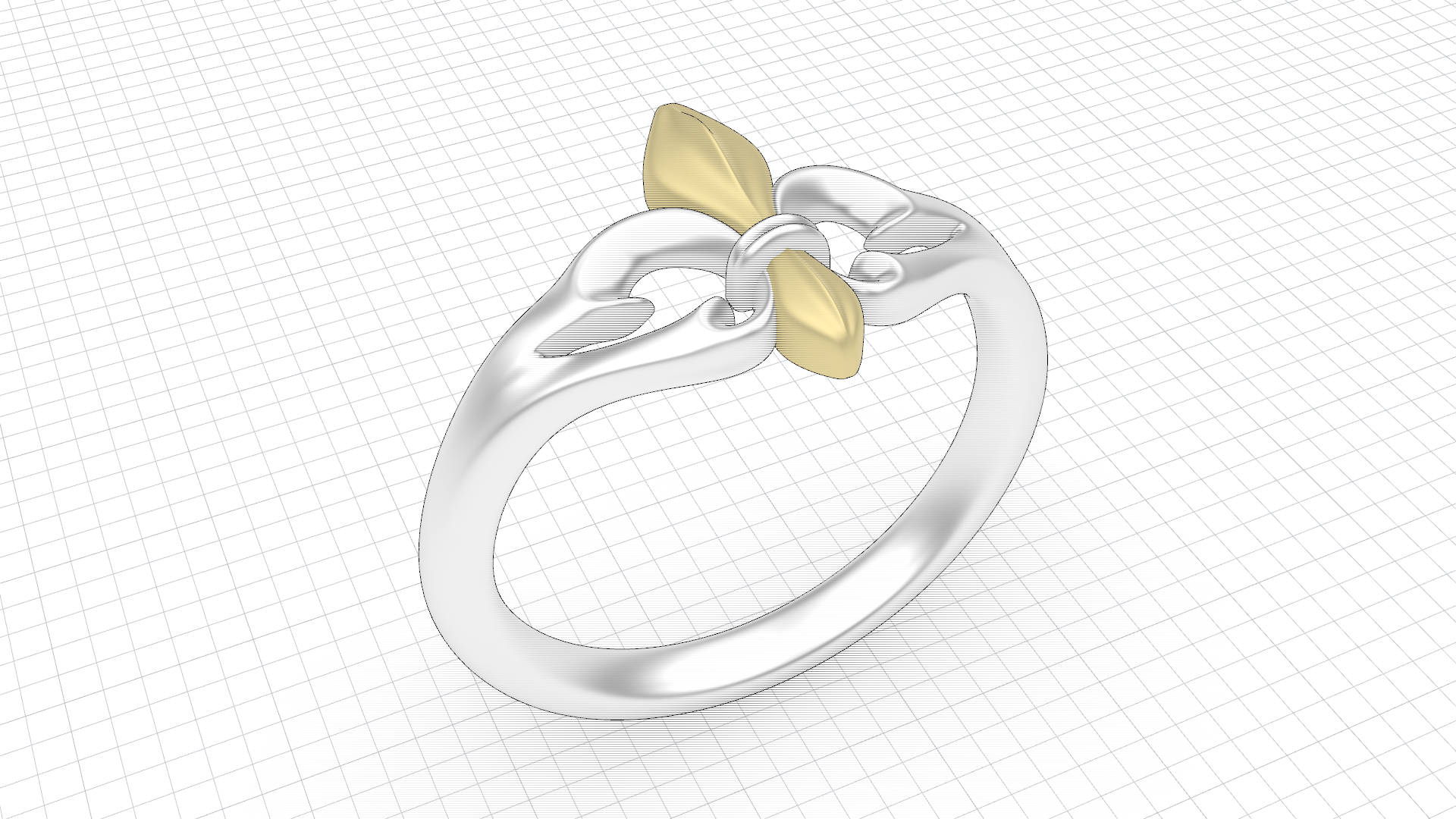 ジュエリー原型の3Dモデリング - デザインデータ受け取り工程